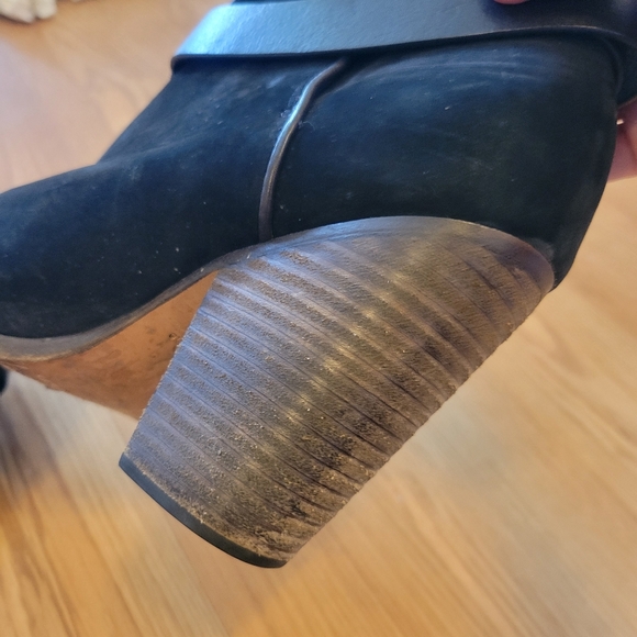 Rag and bone black suede booties - Picture 3 of 6
